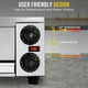 thumbnail image 5 of Yeshouse Horno eléctrico para pizza de 1300W, encimera, acero inoxidable, hasta 40 cm, fácil de limpiar, 5 of 7