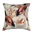 thumbnail image 6 of Throw Pillow Cover - 1 Piece Decorative Twin Birds Printed Design Cushion Case for Home Decor Sofa Couch Chair Bed Patio Living Room Bedroom Car Office - 18x18 Inches, 6 of 9