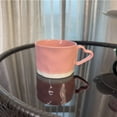 thumbnail image 3 of 10oz Coffee Mug,Heart Handles Valentines Mug Gift for Lover Girlfriend Women,Funny Valentiney Gift Novelty Coffee Mug Cup,Dishwasher Microwave Safe (Pink), 3 of 6