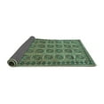 thumbnail image 2 of Ahgly Company Indoor Square Southwestern Turquoise Blue Country Area Rugs, 3' Square, 2 of 4