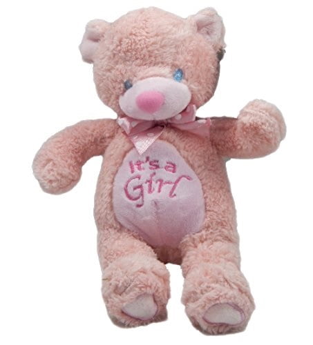 pink teddy bear for baby girl