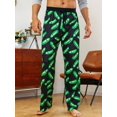 thumbnail image 1 of Men Pizza Print Sleep Pants, 1 of 4