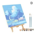 thumbnail image 1 of DIY Digitals Oil Paint 20x20cm Canvas Painting By Numbers With Frame Gift Lot K9, 1 of 8