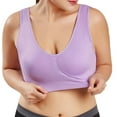 thumbnail image 6 of Plus Size Bra,High Impact Sports Bra Adjustable Wireless Plus Size Sports Bra, 6 of 6