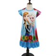 thumbnail image 6 of Little Girls Princess Pajamas Nightgown Toddler Printed Nightdress Sleepwear, 6 of 6