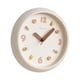 thumbnail image 2 of Reloj de pared redondo, resistente y silencioso, ideal para oficina, estudio o casa de campo. blanco, 2 of 9