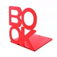 thumbnail image 1 of Amdohai Metal Bookends Non-Slip Decorative Book Ends Support 4.9 x 5.1 x 5.5 Inch Book Shelf, 1 of 7