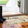 thumbnail image 5 of Easter Door Mat,Spring Bunny Floral Flower Indoor Outdoor Non-Slip Doormat,Entryway Front Porch Easter Rabbit Welcome Door Mat Colorful for Entrance Decor 30" x 17", 5 of 6