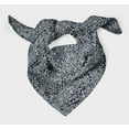thumbnail image 3 of Bimba Gray Leopard & Snake Animal Skin Printed Pure Silk Scarf For Hair Neck Head Bandanas For Women 40 x 80 Inches, 3 of 6