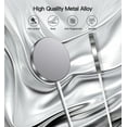 thumbnail image 5 of 2 Pack MagSafe Charger 15W Wireless Charger with Adapter, Upgrade Fast Charging Pad for iPhone 17/16/15/14/13/12 / AirPods 3/2 Pro（Silver）, 5 of 7