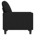 thumbnail image 2 of vidaXL Sofa Chair Black 60 cm Fabric, 2 of 5