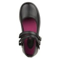 thumbnail image 4 of Petalia Parisa Girls' Faux Leather Double Buckle Flower Detail School Shoes. (Little Kids), 4 of 5