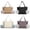 Gray, variant on Txlpkdyx Heavy-Duty Canvas Yoga Tote Bag with Dedicated Mat Compartment,Large Capacity Gym Bag for Women,Water-Resistant Workout & Pilates Carrier