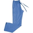 thumbnail image 3 of Activate by Med Couture Women's 8747 Yoga Cargo Scrub Pant -Ceil-Small Tall, 3 of 6