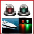 thumbnail image 1 of Luces LED para barco, 8 luces LED para navegación, luces LED de señalización para yates de acero inoxidable, 1 of 1
