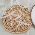 thumbnail image 2 of BokingOne Vintage White Velvet Ribbon, 3/8 Inch X 30Yds Single Face Velvet Ribbon for Gift Wrapping Home Wedding Party Decorations Arts Crafts, 2 of 7