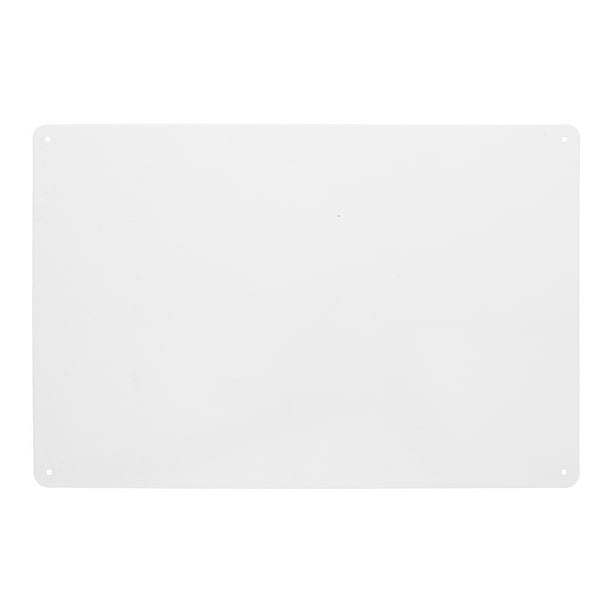 Letrero metálico en blanco para sublimación, transferencia térmica, marco para póster de pared, para aparcamiento, jardín, graduación, fiesta de cumpleaños, manualidades, 20 x 30 cm