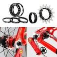 thumbnail image 1 of Vélo 15T Roue Libre 16T Composant de Réaménagement Cassette de Vitesse Kit de Conversion Vélo de Montagne Noir, 1 of 9