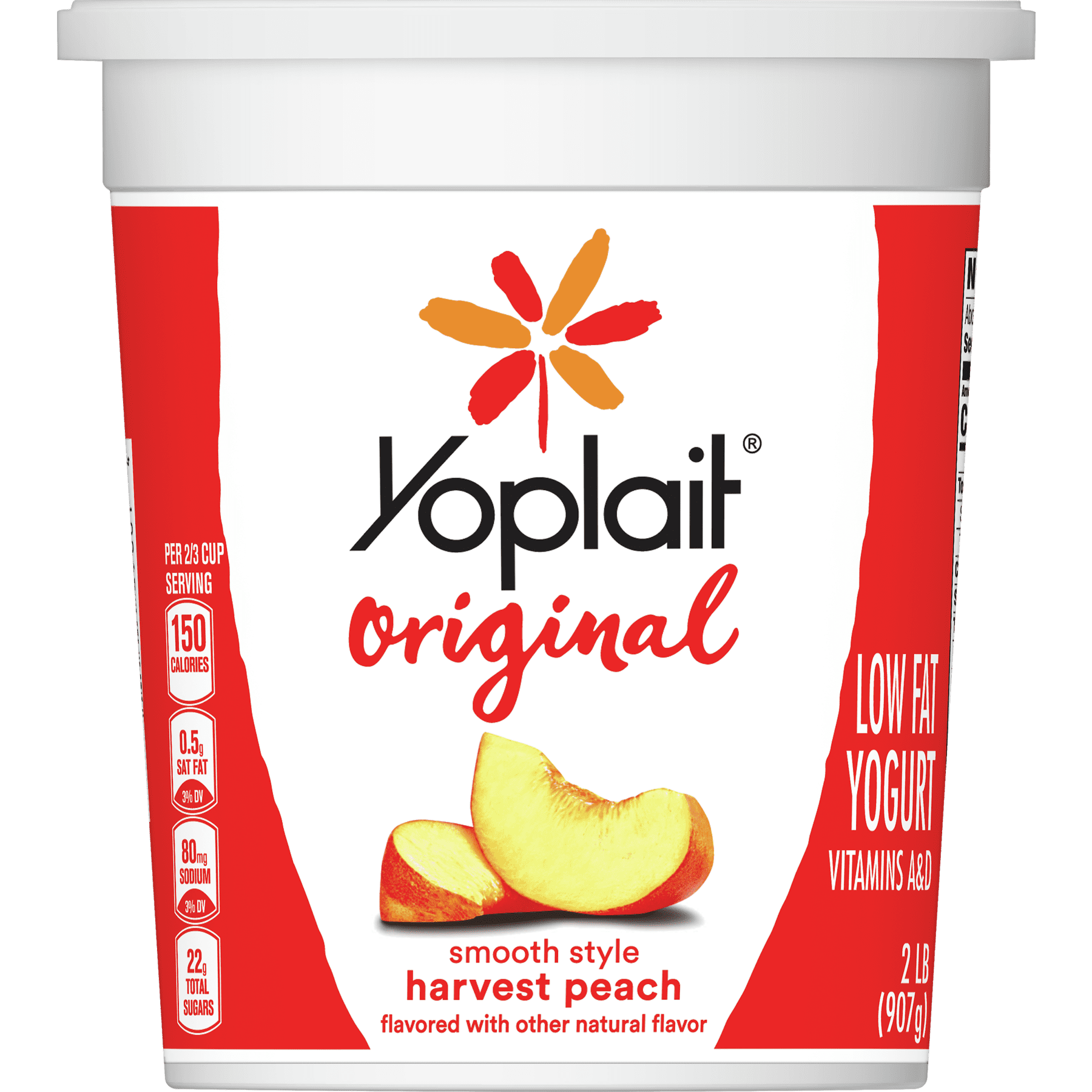 Yoplait Original Harvest Peach Yogurt Nutrition Facts Besto Blog