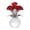 Red, variant on Z52LingLing Decoration Eternal Crystal Rose Flower Figurine Valentine Anniversary Gift Rose Gold