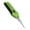 Green Curved, variant on Precision Garden Trimming Scissors Heavy Duty Steel Pruning Tool for Shrubs Roses , Green Straight Blade