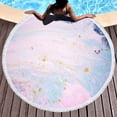 thumbnail image 1 of Patrón circular Playa Piscina Toalla de ducha al aire libre Manta Yoga Mat Wmkox8yii jkg2371, 1 of 2