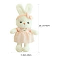 thumbnail image 4 of Juguete de peluche de peluche de conejito Muñeca de conejo de peluche divertido para niñas para niños, 4 of 5