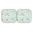 thumbnail image 7 of Haiem Cute Cows Car Windshield Sun Shade (2 Pieces) Foldable Windshield Sun Shade Car Accessories for Truck SUV Pickup-Medium, 7 of 7