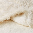 thumbnail image 6 of Somerset Home Oversiz Long Pile Faux Fur Throw Blanket (White), 6 of 7