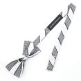 thumbnail image 4 of Scott Allan Boy's & Men Adjustable Bowtie Set | White Tuxedo Bow Tie Pocket Square | Corbata para de moño, 4 of 4