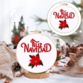 thumbnail image 1 of SuChun Quilting Squares Christmas Embroidery KIT Adults Kids DIY Handmade Hand Embroidery Kits With Stamped Embroidery Pattern For Christmas Embroidery Kits For Adults Beginners, 1 of 9