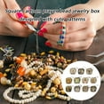 thumbnail image 6 of Religious Jewelry Storage Box Catholic Rosary Pouches Coin Purses with Zippers Closures Portable Headphone Bag Women Men, 6 of 8