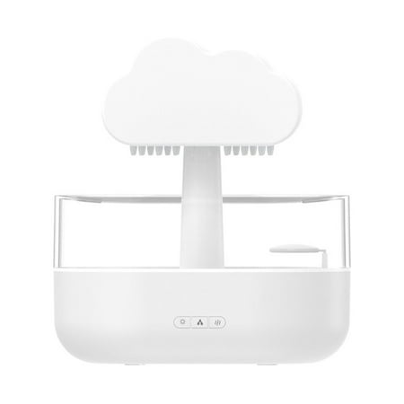 

Lunaluna Rain Cloud Humidifier With 7 Colours Lights Adjustable Rain Cloud Humidifier Lamp Relaxing Rain Cloud Humidifier Water Drip Multifunctional Aroma Diffuser Humidifier