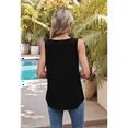 thumbnail image 6 of Womens Loose Tank Tops Black S, 6 of 10