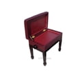 thumbnail image 2 of CPS Adjustable Artist Piano Bench in Mahogany, 2 of 2