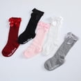 thumbnail image 3 of Baozhu Fashion Princess Socks Fashionable Mid-range Socks Bow Tie Socks Baby Princess Socks Baby Fashion Socks Baby Socks, 3 of 5