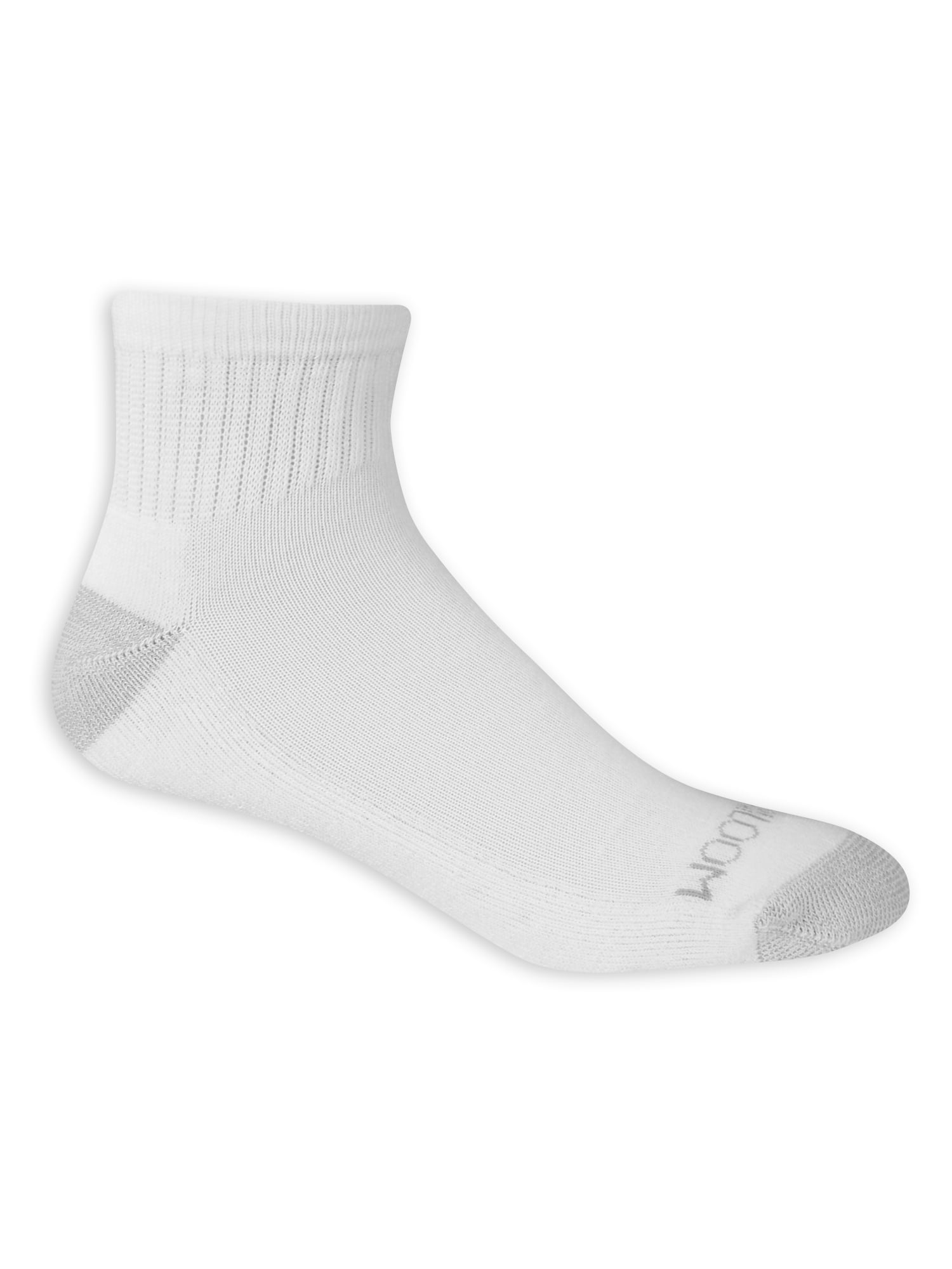 Fruit of the Loom Men's Dual Defense Ankle Socks Extra Value 24 Pack