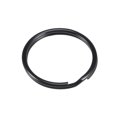 thumbnail image 1 of Unique Bargains 25mm Open Flat Split Keyring Connector Electrophoretic Paint Iron 20 Count, 1 of 6