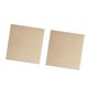 thumbnail image 5 of 2 piezas de paneles de fieltro para tablón de anuncios, tablero de corcho, paneles de pared resistentes con listones y chinchetas. Camello 30x30cm, 5 of 9