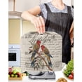 thumbnail image 2 of Farmhouse Birds Stand Mixer Dust Cover with Storage Pocket & Handles,Country Envelope Postmark Rustic Botancial Fits All Tilt Head & Bowl Lift Kitchen Appliance Cover Organizer Accessories,6-8 Quart, 2 of 6