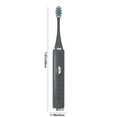 thumbnail image 4 of potrochi Ultra Whitening Toothbrush, Electric Toothbrush with 5 Brush Heads for Adults and Kids, 60-Day Battery Life, 5 Modes Rechargeable Power Toothbrush with 2-Minute Smart Timer, 4 of 8