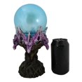 thumbnail image 6 of Fantasy Greenman Dragon Heads On Tree of Life Colorful LED Sphere Orb Figurine, 6 of 6