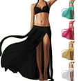 thumbnail image 1 of Pareo playero US Cheers para mujer, semitransparente, para playa, con falda corta y borlas, 1 of 7