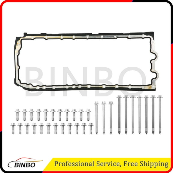 11132210959   11137600482 Engine Oil Pan Bolt with Gasket