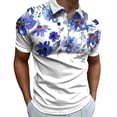 thumbnail image 1 of Polo de lujo con estampado especial y cremallera para hombre, 1 of 2