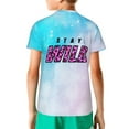 thumbnail image 6 of Ben Azelart Stay Wild Kids T-Shirt 3d Printed Graphic T-Shirts Boys And Girls Short Sleeve Shirts For Youth Kids X-Small, 6 of 7