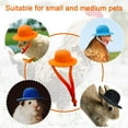 thumbnail image 4 of Chicken Hats For Hen Small Funny Feather Top Hat Accessories, 1 Piece Cute Hat With Adjustable Elastic Strap For Easy Wear, Suitable For Daily Wear Parties Photo Props Made Of, 4 of 7