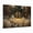 D, variant on XaaKee Misty Margin Canvas Art Prints Serene Woodland Decorative Mural Landscape Vintage Botanical Style Canvas Wall Art Inner Framed 18*12Inch