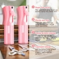 thumbnail image 2 of Spray bottles, Spray Water Bottle Fine Mist Refillable, Continuous Spray Bottle for Hair, Skin Care, Planting, Showering Pets, Travel, Cleaning & Home (Pink), 2 of 7