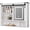 White, variant on Vecenuy White Bathroom Wall Cabinet with Mirror, 3 Lighting Modes, Adjustable Brightness, Jewelry Holder, Sliding Door, Over Toilet Storage Cabinet, White